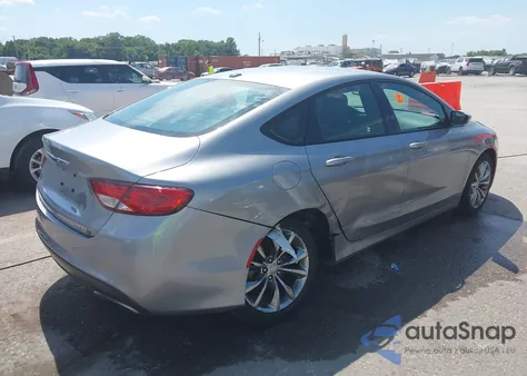 2015 Chrysler 200 S z USA, uszkodzony, nr VIN 1C3CCCBB1FN750267